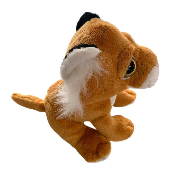 The Petting Zoo Plush Tiger Cub Plush Stuffed Animal Toy Big Ryes 6 in Tall - Picture 2 of 6